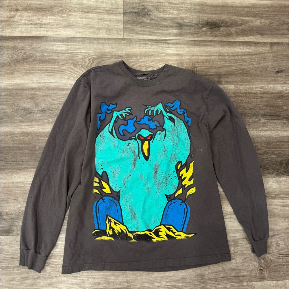 Scooby-Doo Graphic Long sleeve Shirt - gray